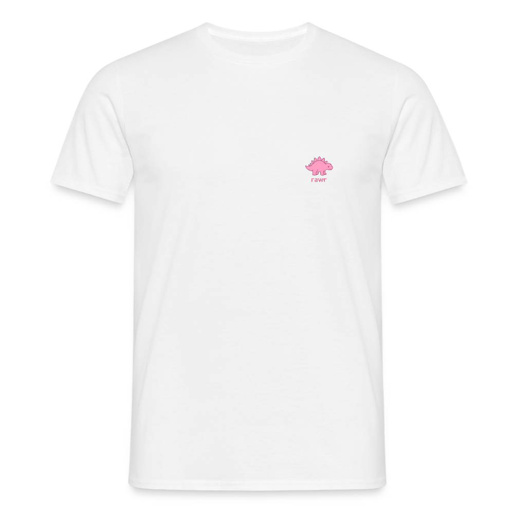 T-shirt Stégosaure - blanc