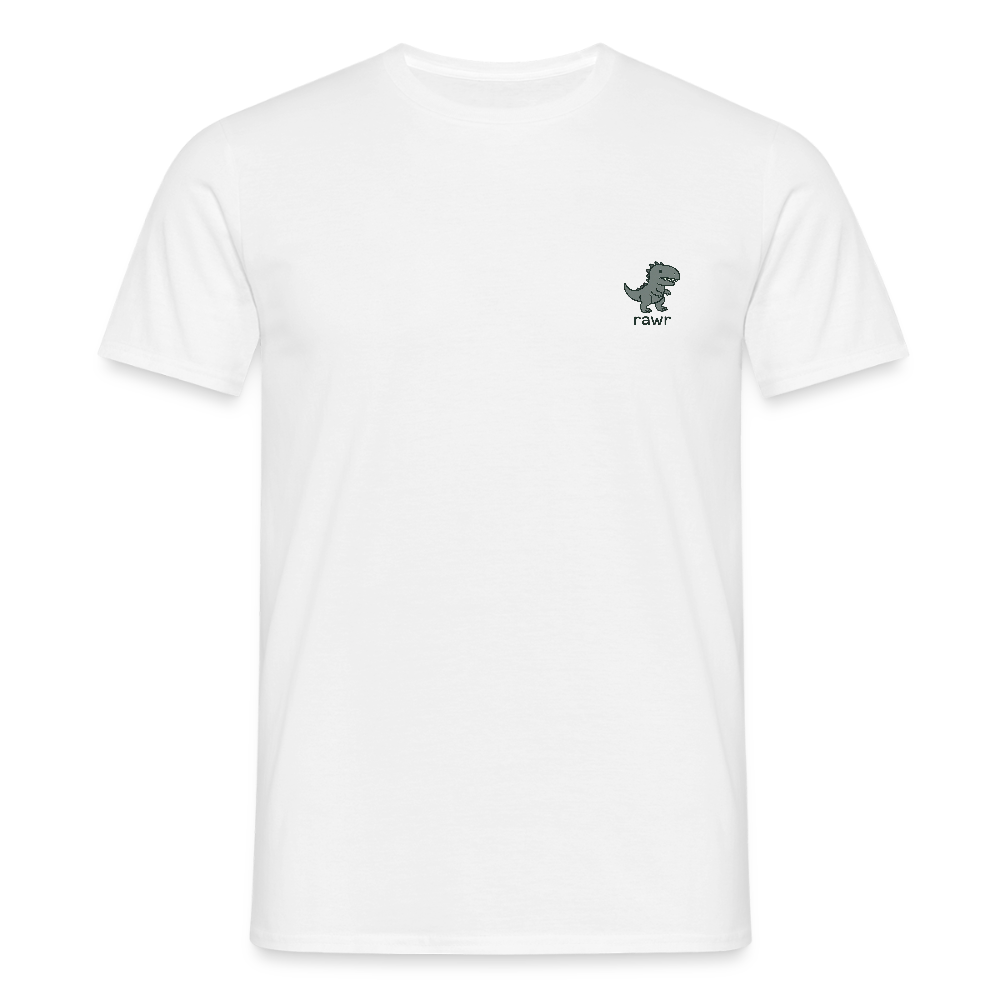 T-shirt Allosaure - blanc