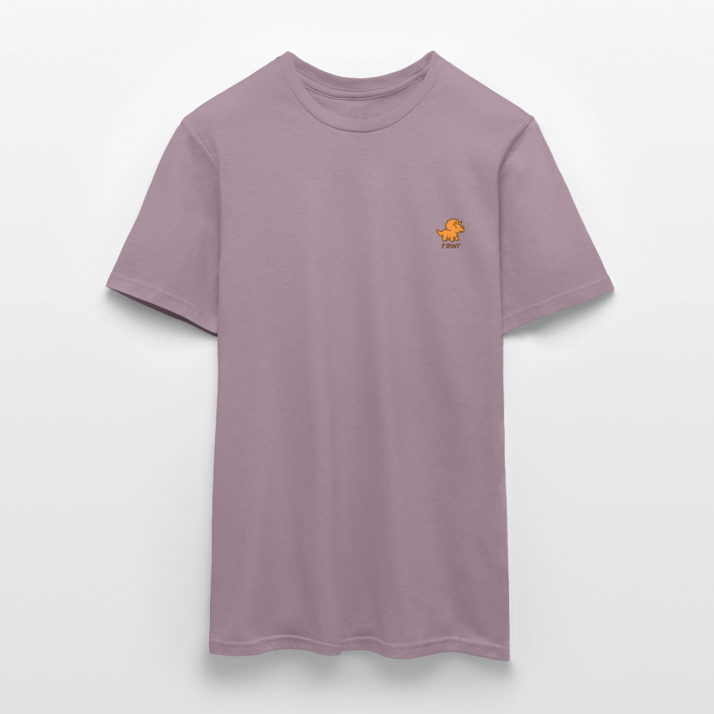 T-shirt tricératops - mauve gris