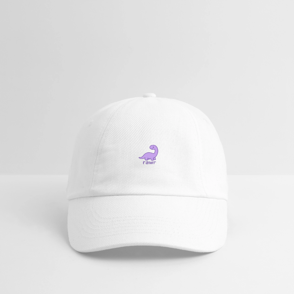 Casquette Diplodocus - blanc/blanc