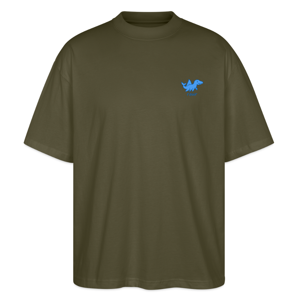 T-shirt oversize Masasaure - kaki