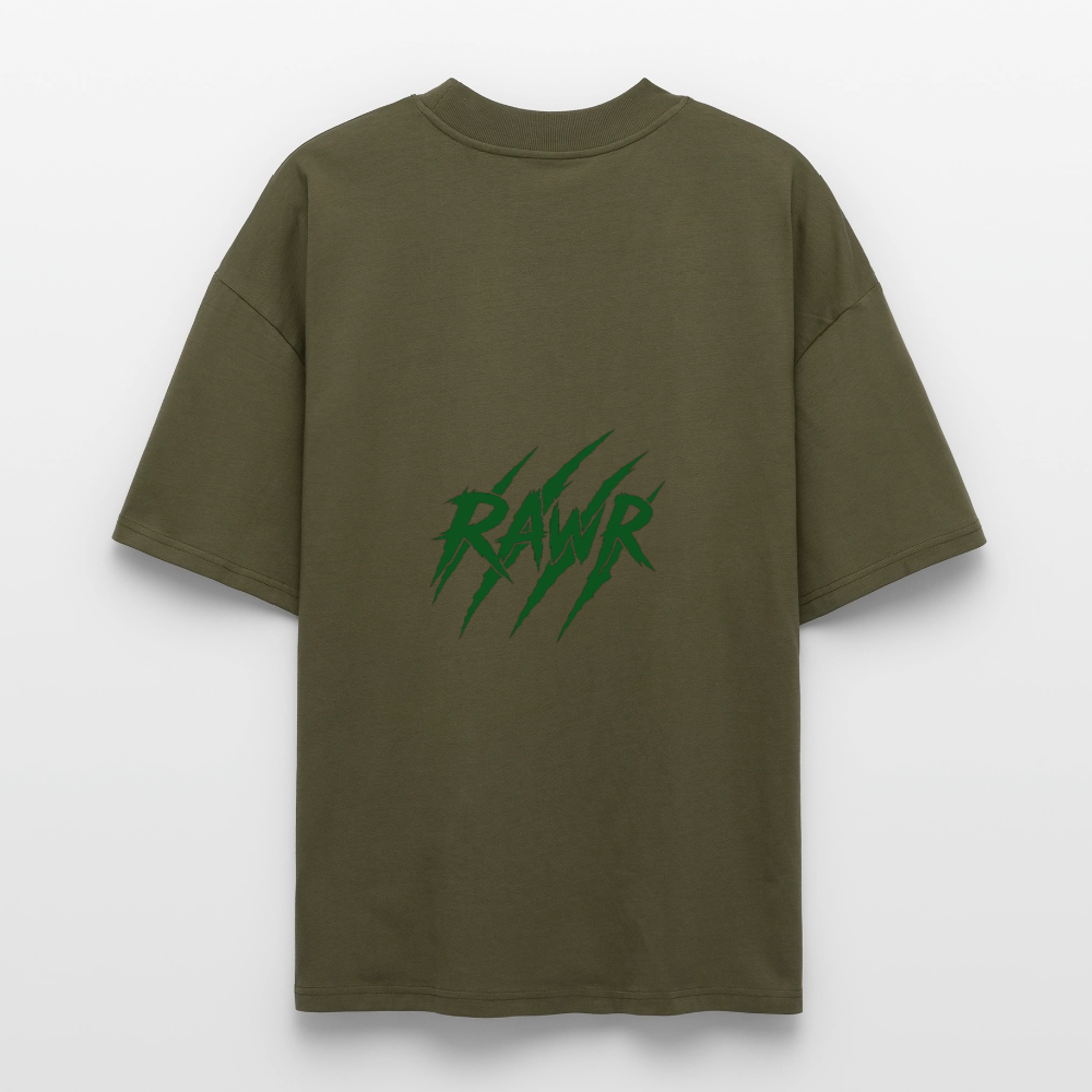 T-shirt Rawr - kaki