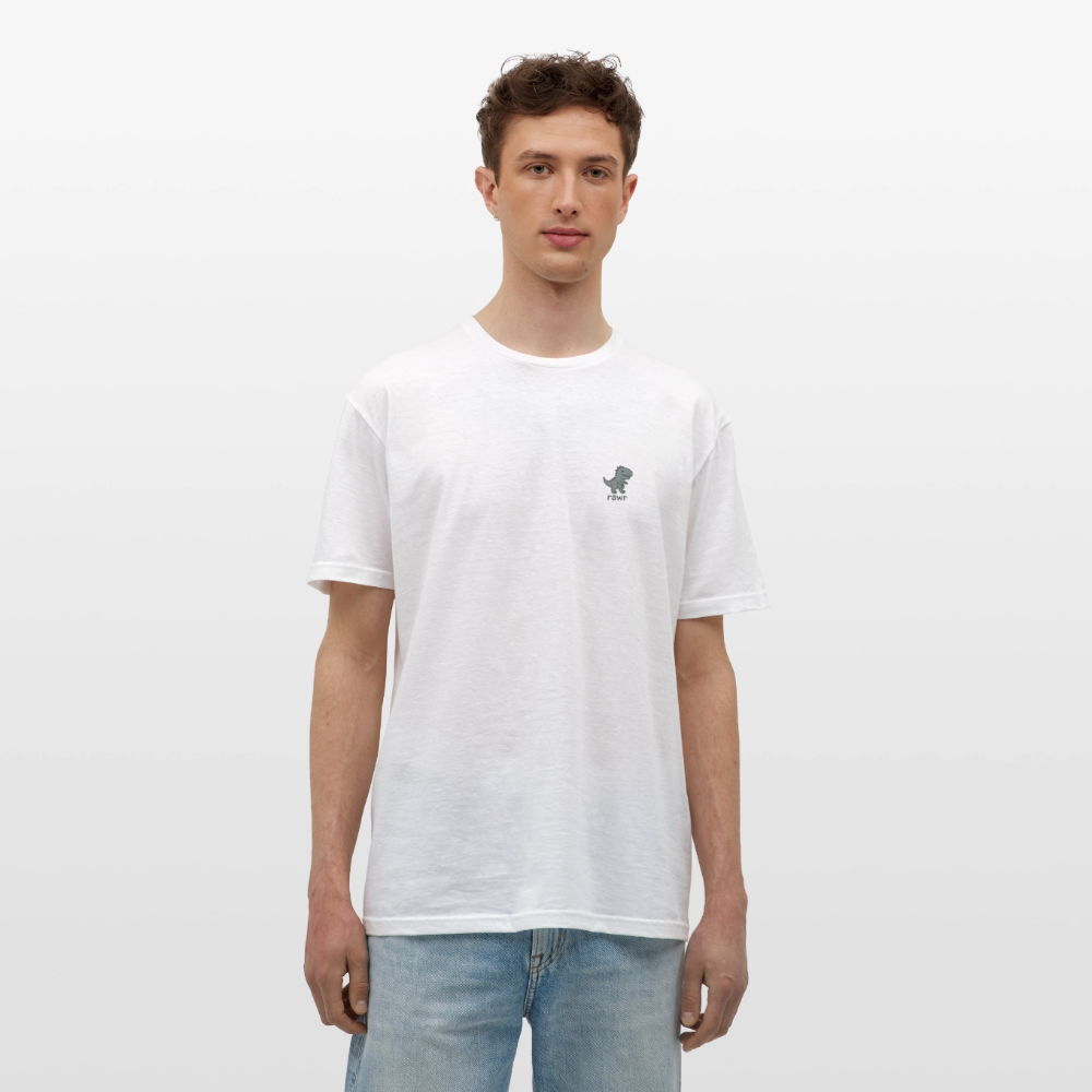 T-shirt Allosaure - blanc