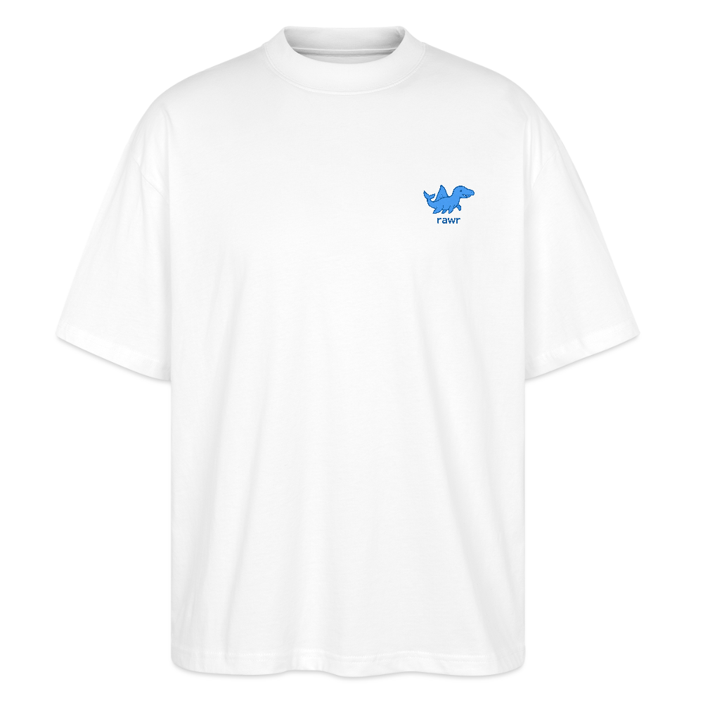 T-shirt oversize Masasaure - blanc