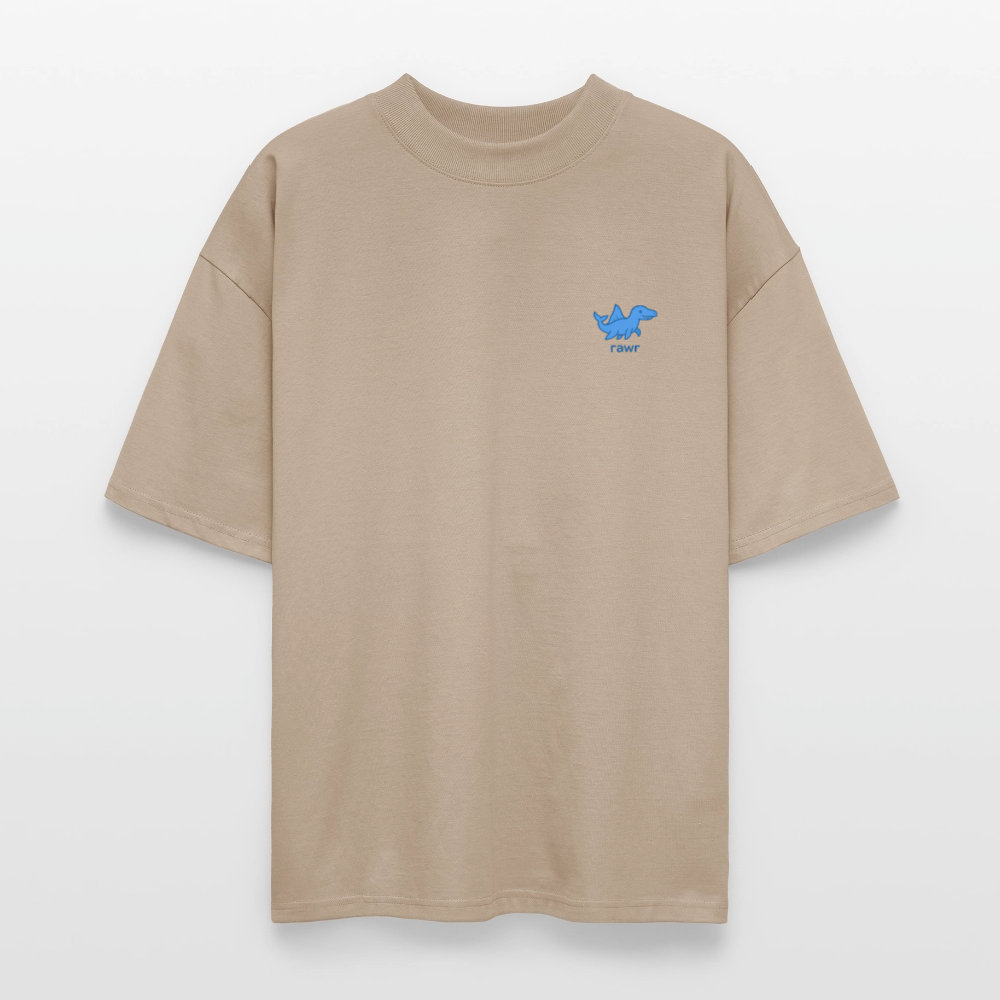 T-shirt oversize Masasaure - gris pierre