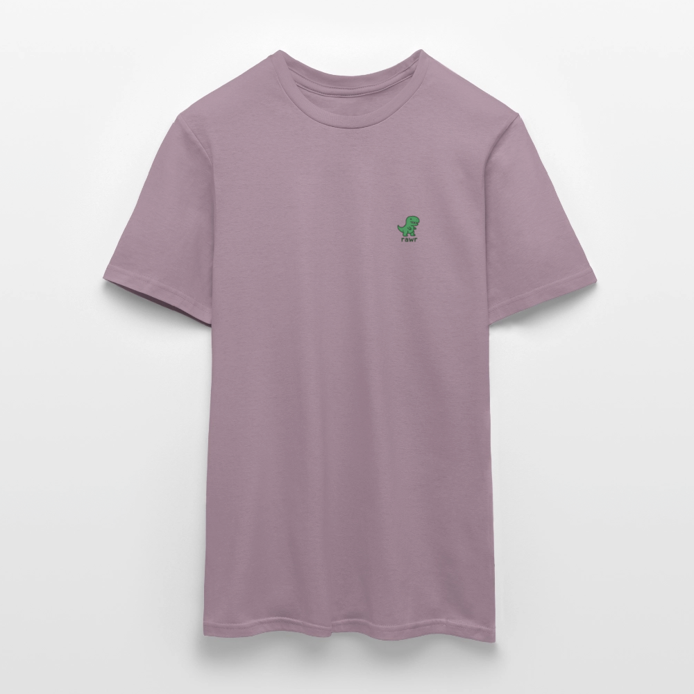 T-shirt T-rex - mauve gris