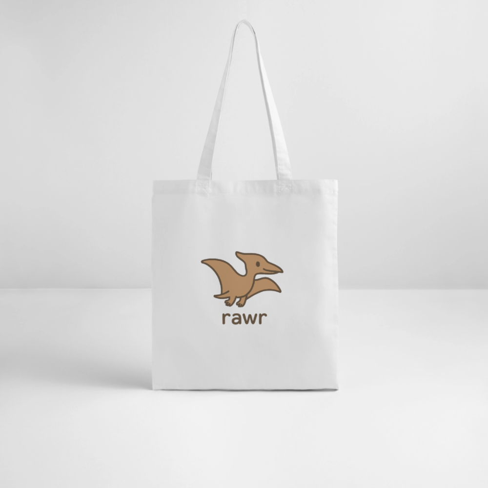 Tote bag Ptérodactyles - blanc