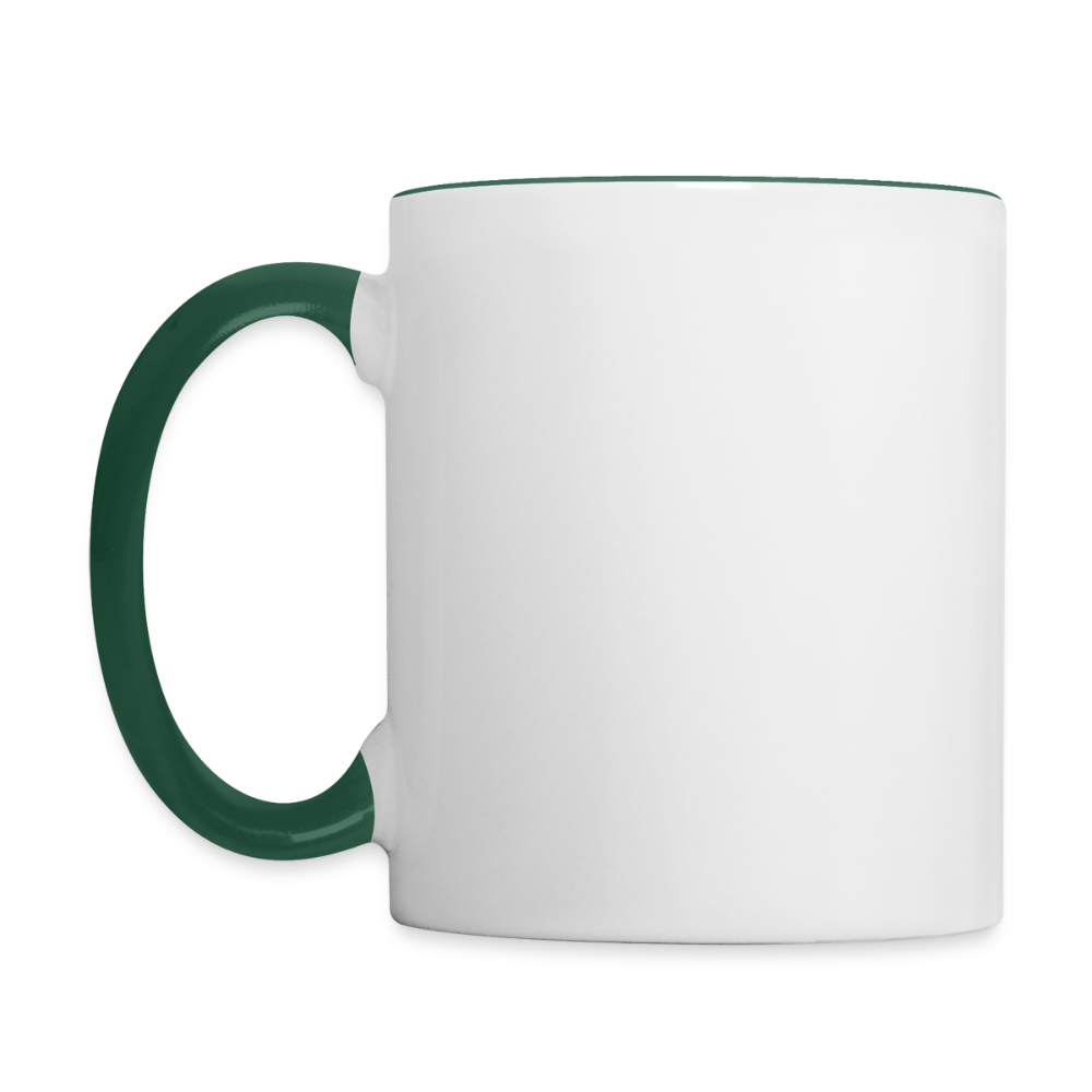 Mug Ptérodactyles - blanc/vert foncé