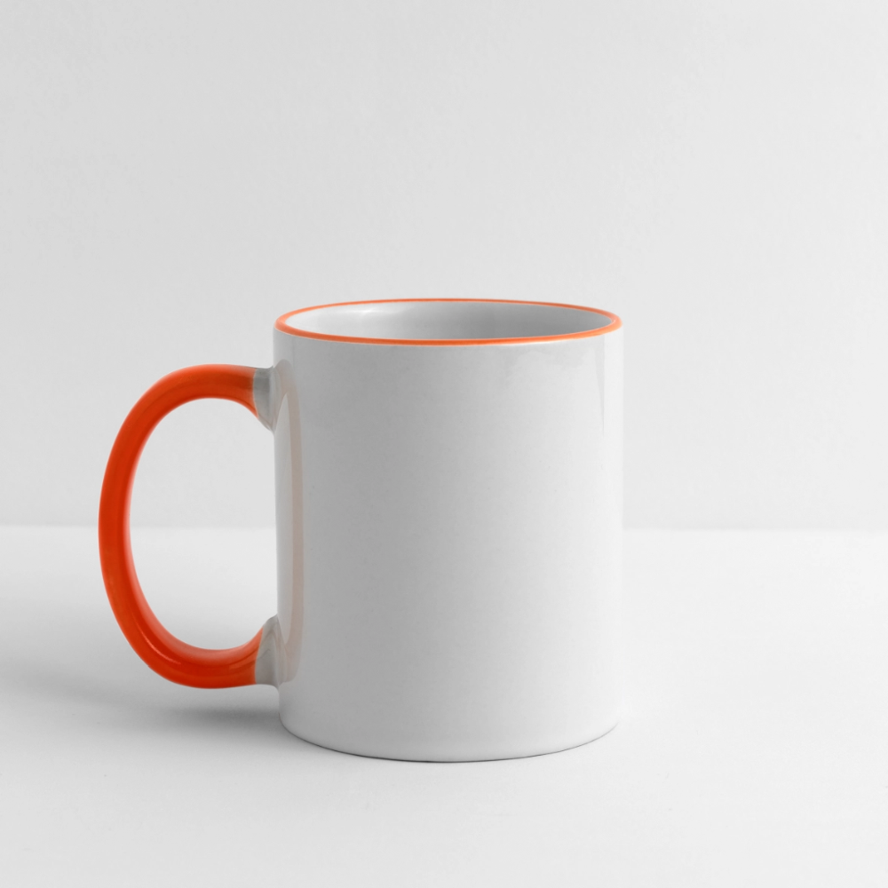 Mug Ptérodactyles - blanc/orange
