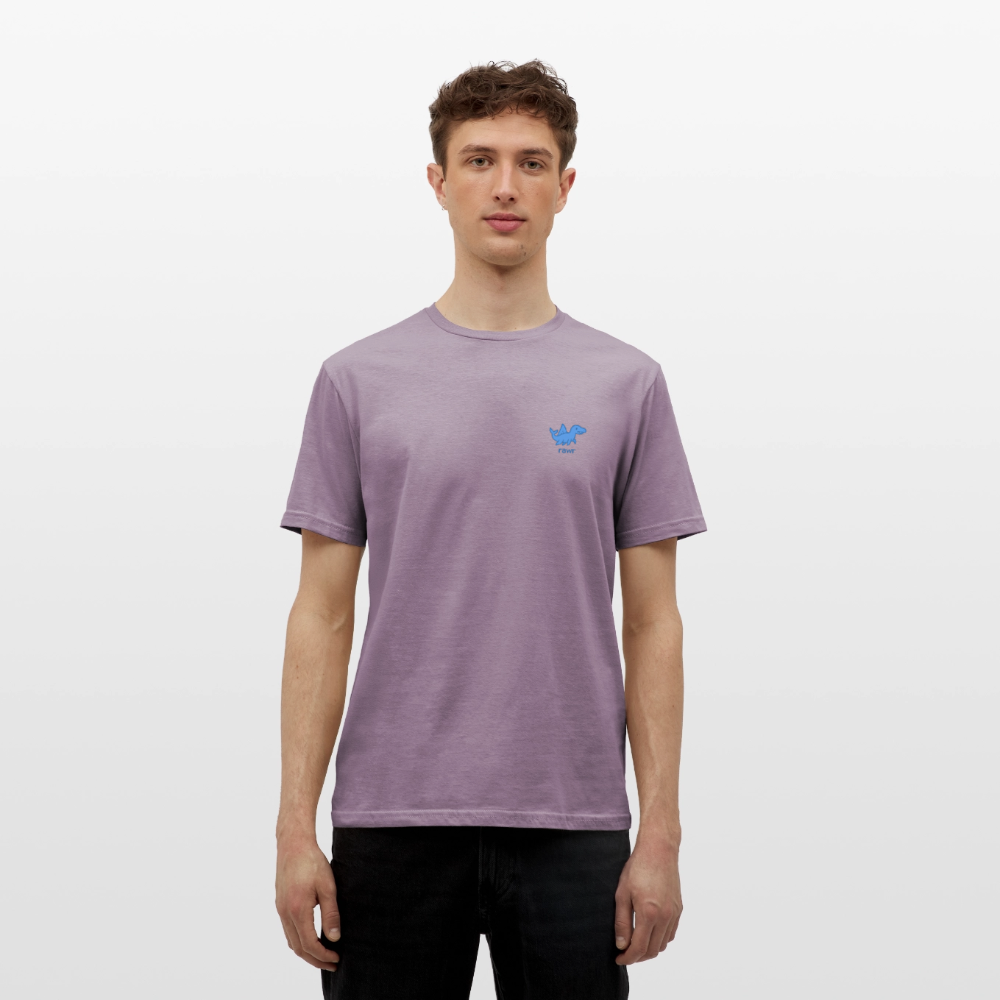 T-shirt mosasaure - mauve gris
