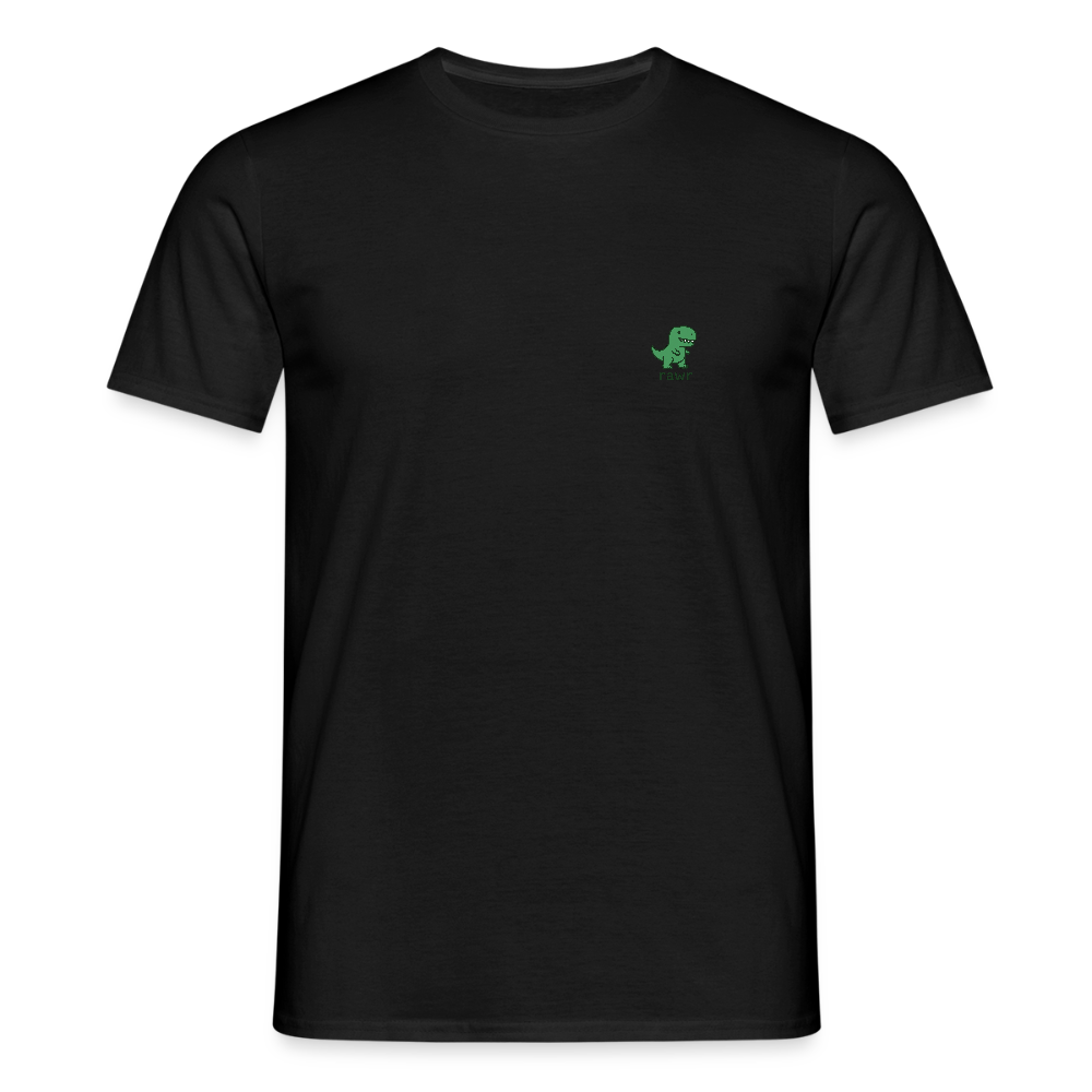 T-shirt T-rex - noir