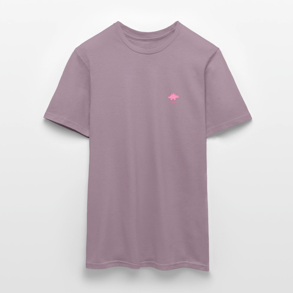 T-shirt Stégosaure - mauve gris