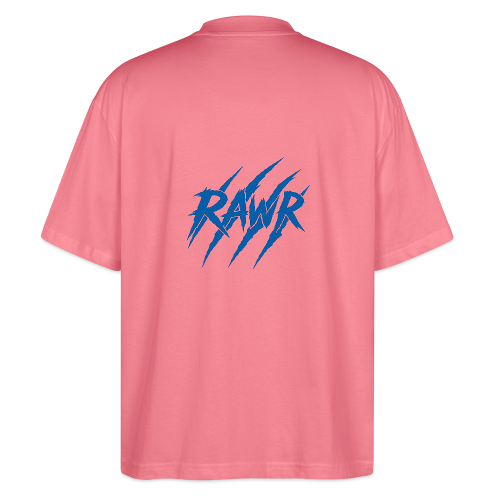 T-shirt oversize Rawr - rose