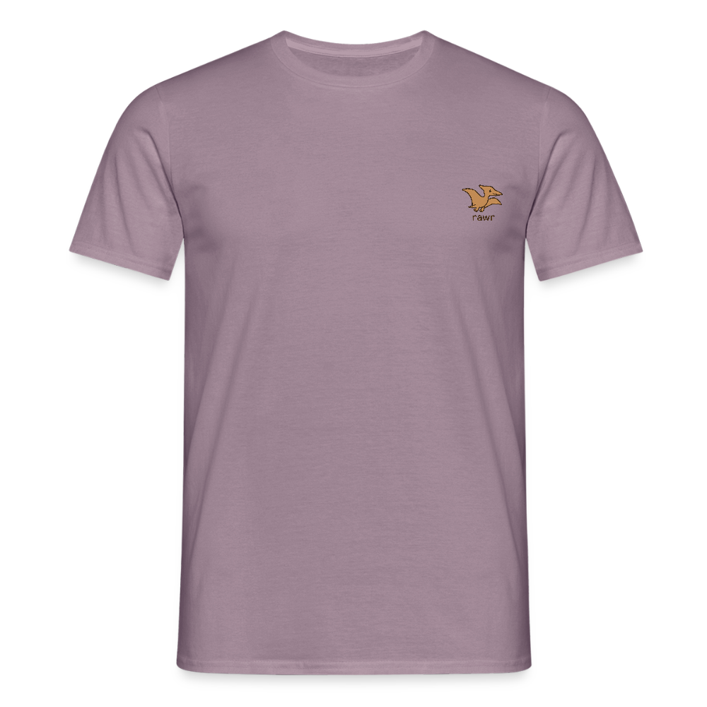 T-shirt Ptérodactyles - mauve gris