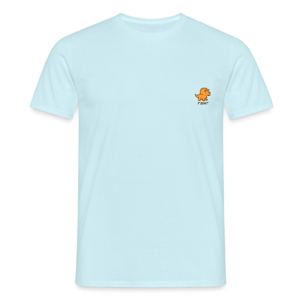 T-shirt tricératops - ciel