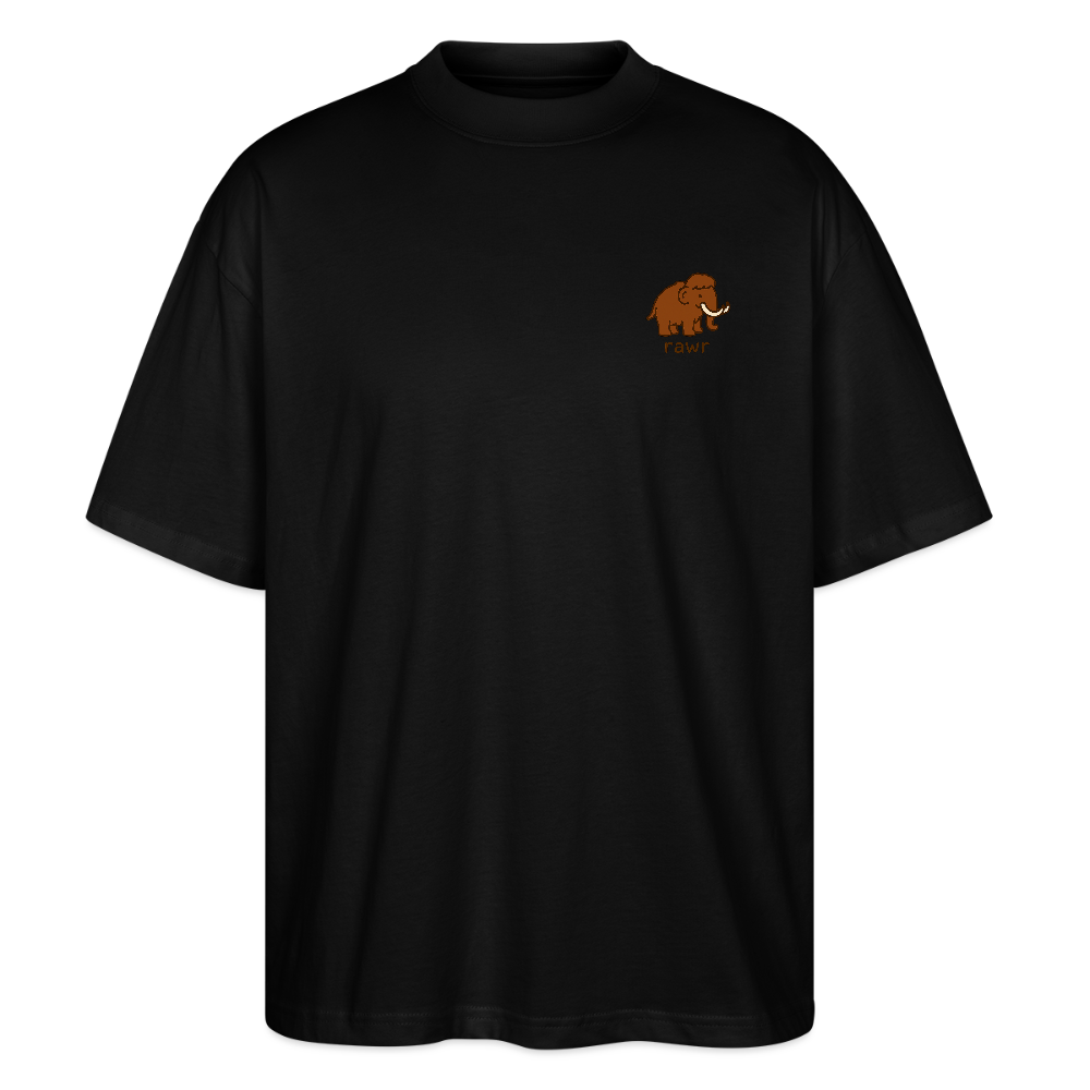 T-shirt oversize Mammouth - noir
