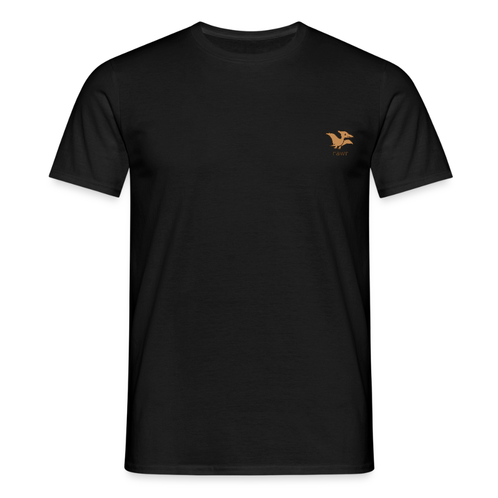T-shirt Ptérodactyles - noir