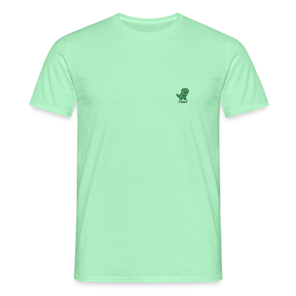 T-shirt T-rex - vert menthe