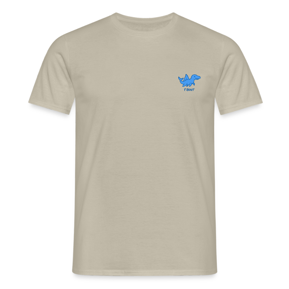 T-shirt mosasaure - beige sable