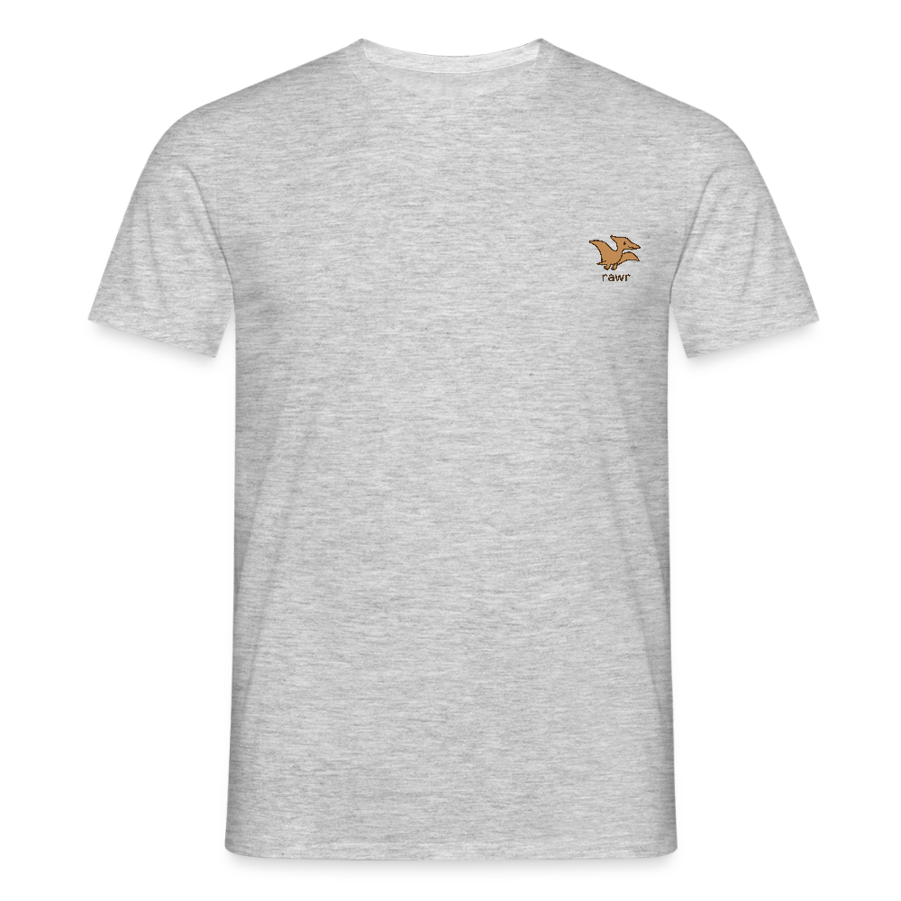 T-shirt Ptérodactyles - gris chiné