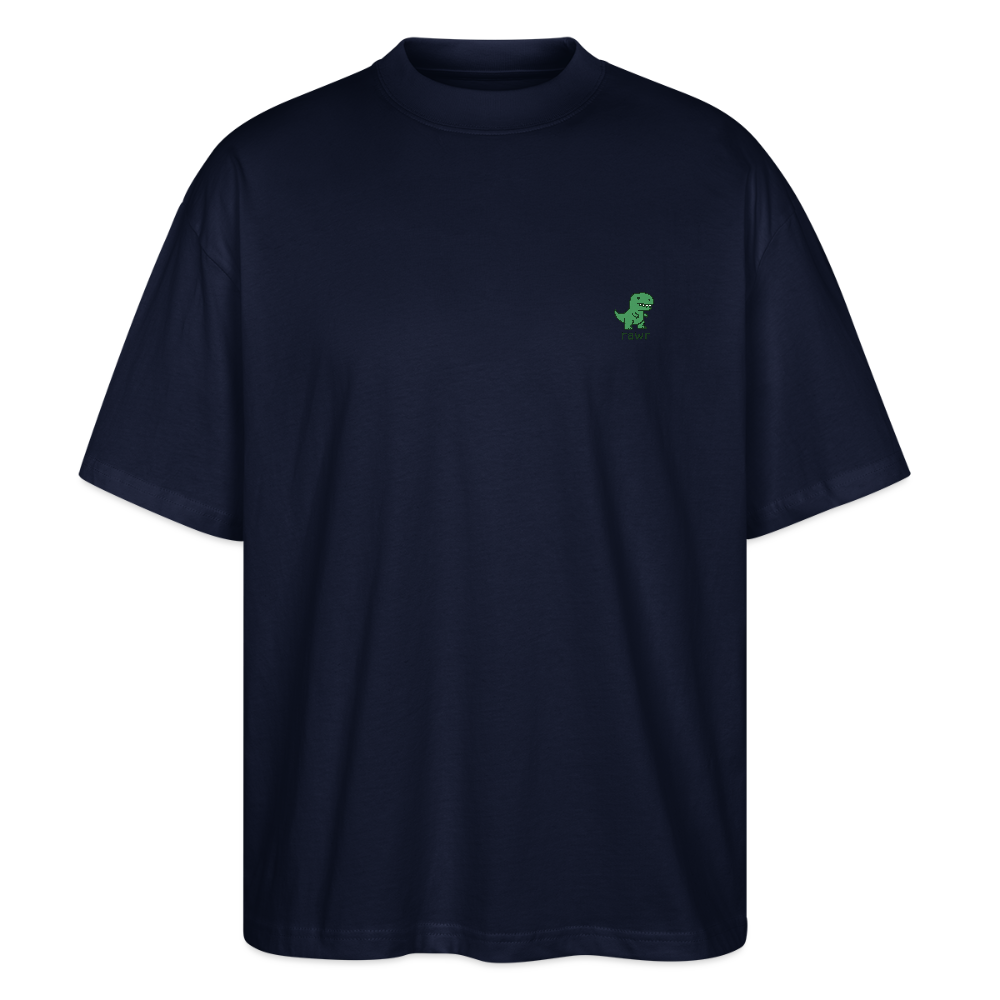 T-shirt oversize T-rex - marine