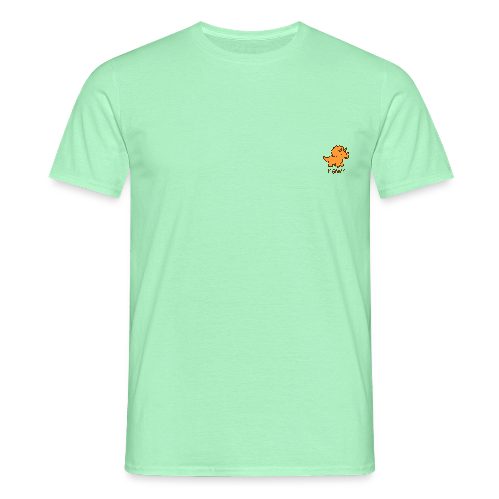 T-shirt tricératops - vert menthe