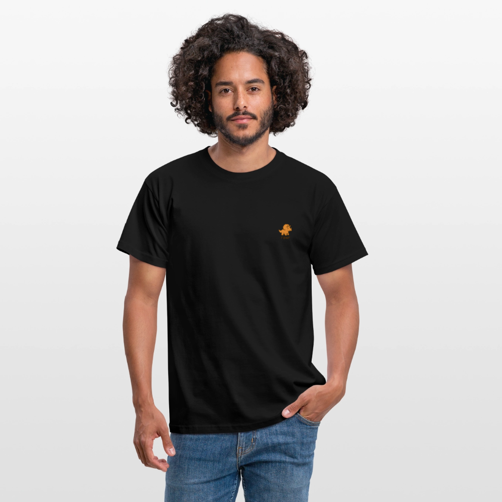 T-shirt tricératops - noir