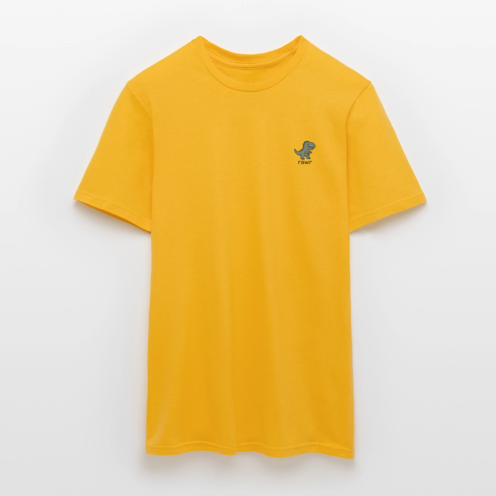 T-shirt Allosaure - jaune