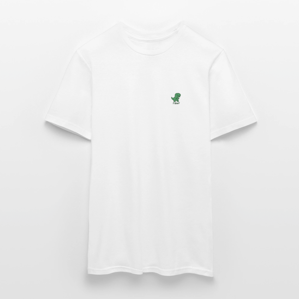 T-shirt T-rex - blanc