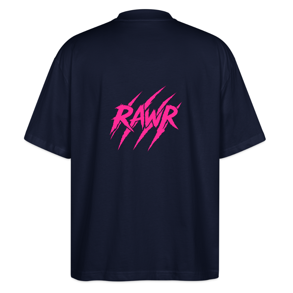 T-shirt oversize Rawr - marine