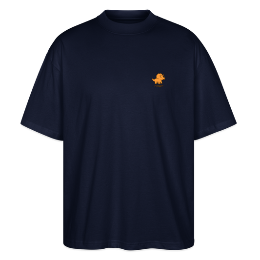 T-shirt oversize Tricératops - marine