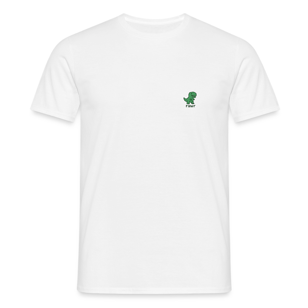 T-shirt T-rex - blanc