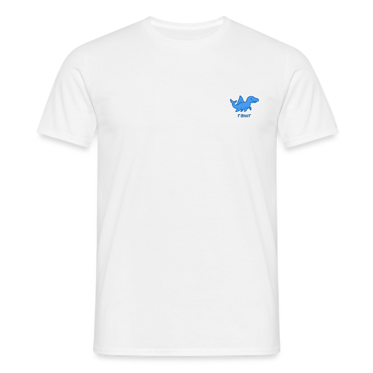 T-shirt mosasaure - blanc