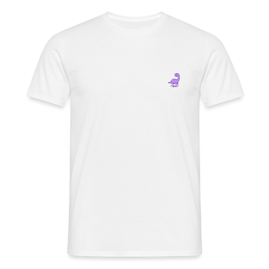 T-shirt Diplodocus - blanc