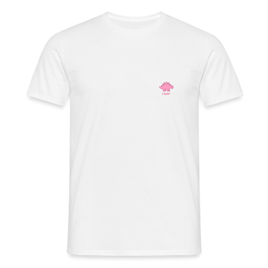 T-shirt Stégosaure - blanc