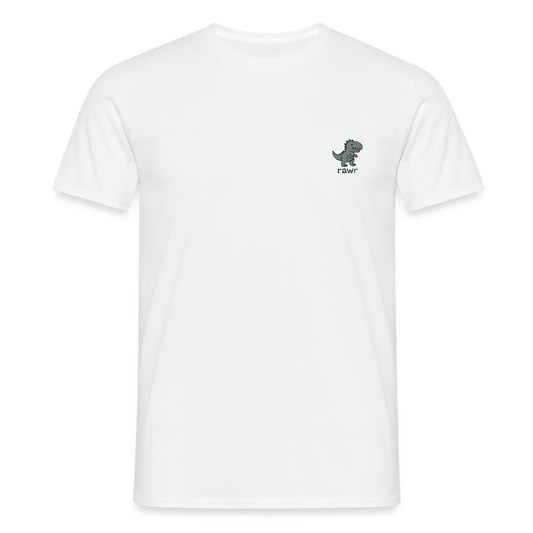 T-shirt Allosaure - blanc
