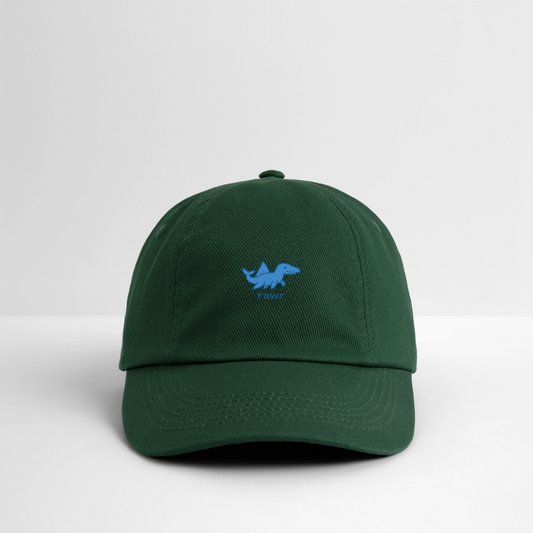 Casquette mosasaure - vert bouteille